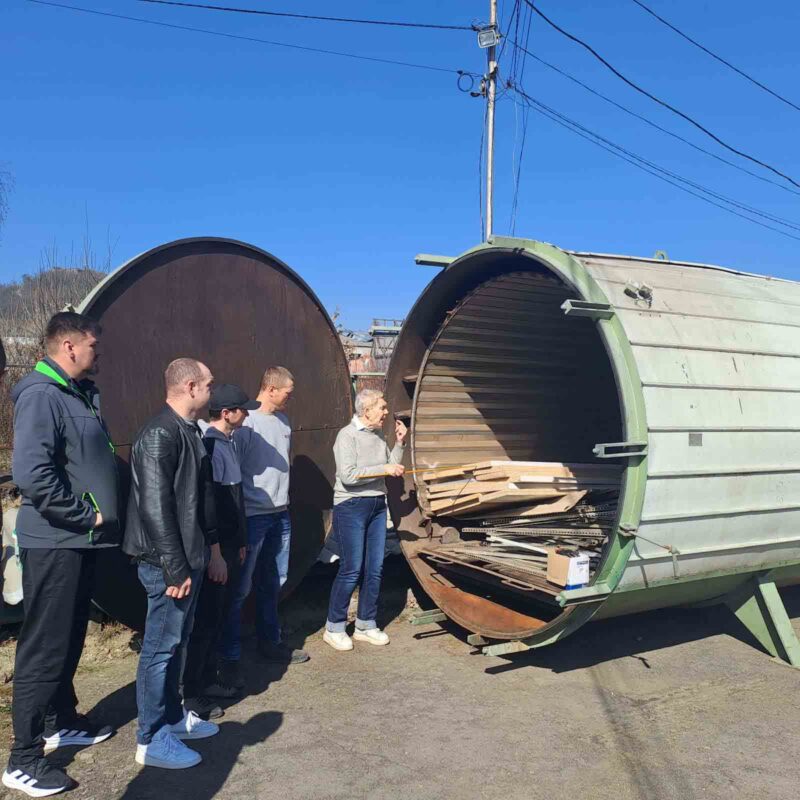 Виїздна лекція з навчальної дисципліни «Сушіння та захист деревини» 