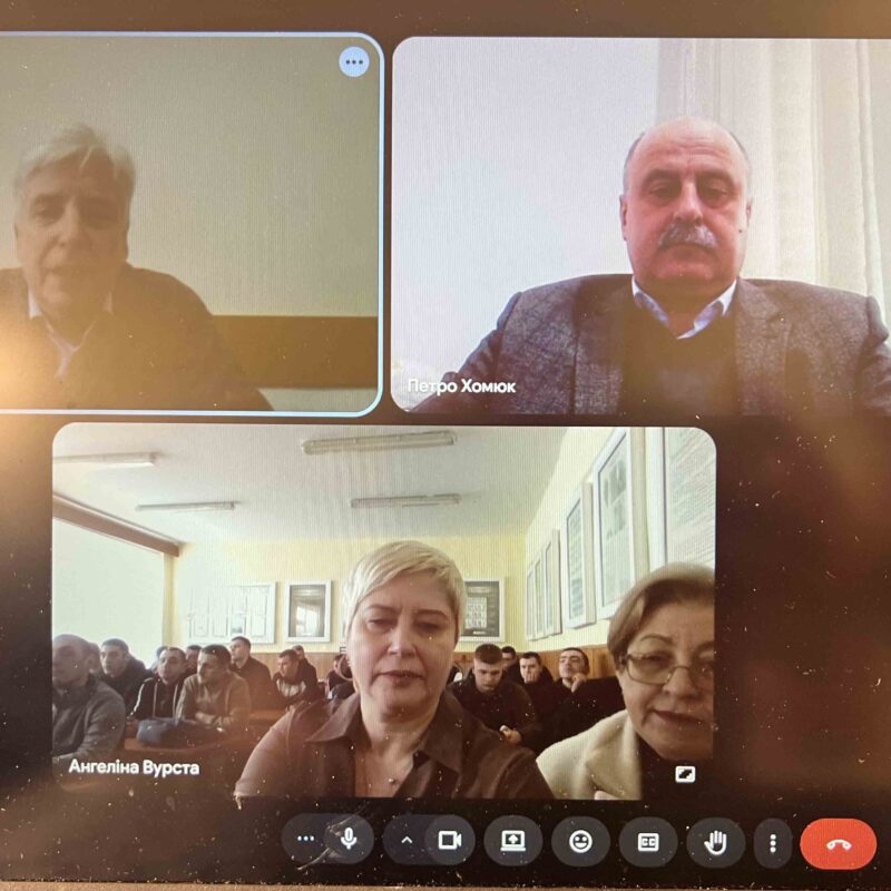 Крок у професію: профорієнтаційна онлайн – зустріч з представниками НЛТУ України 